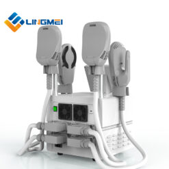 2/4 handles EMT+Ems Body Sculpting Hiemt pro max3 max4 HIEMTPRO EMslim Neo HIEMT PRO hiems machine 8 this back of one hiems max4 machine which show 4 hiemt handles connector slots