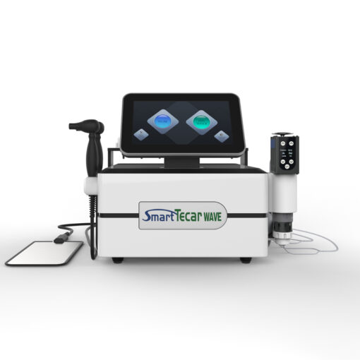 one smart tecar wave pro tecar therapy machine with shock wave + ems functions