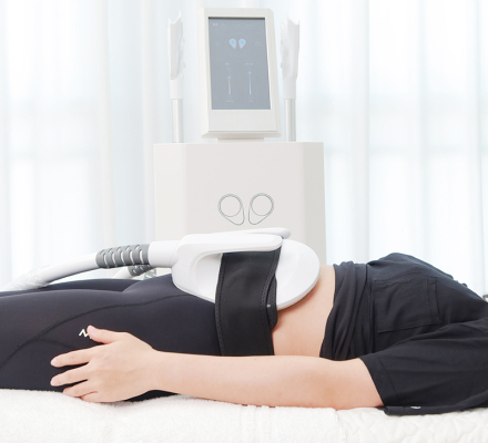 vertical medical multifuntion 4 handles ems sculpt electromagnetic build muscle burn fat slimming hiemt machine