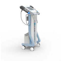 Alternative view of dual wave electromagnetic transducer ed vertical shock wave equipment double wave shock wave therapy machine