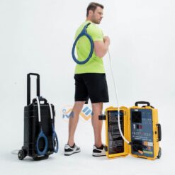 Alternative view of PEMF Device PMST Loop Pulsed Magnetic Field Therapy Machine with Large and Butterfly Loop for Relieves Pain from Body Arthritis