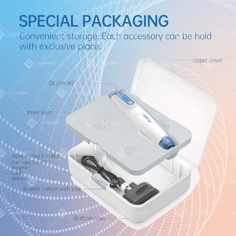 Latest Dr Pen A9 Microneedling Pen Dermapen Micro Needle Beauty Tools Dr.pen A9 Wired Plug in Derma Roller 4 Latest Dr Pen A9 Microneedling Pen Dermapen Micro Needle Beauty Tools Dr.pen A9 Wired Plug in Derma Roller - Image 2