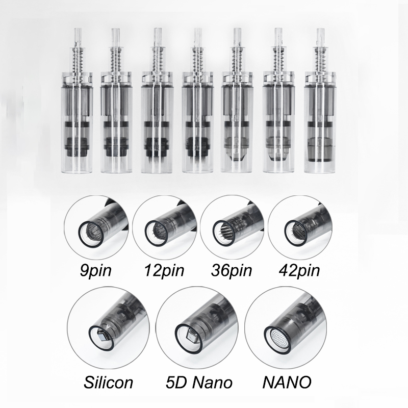 Super Electric Derma Pen Stretch Mark Micro Needle Ultima A7 Bayonet Cartridge 9 12 24 36 42 3D 5D Pins Nano 4 Super Electric Derma Pen Stretch Mark Micro Needle Ultima A7 Bayonet Cartridge 9 12 24 36 42 3D 5D Pins Nano - Image 2