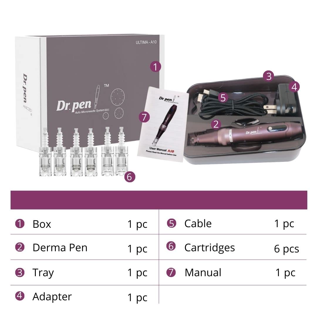 Dermapen Professional Microneedling Derma DR.Pen A10 Micro Needling Professional Derma Pen Microneedle A10 4 Dermapen Professional Microneedling Derma DR.Pen A10 Micro Needling Professional Derma Pen Microneedle A10 - Image 2