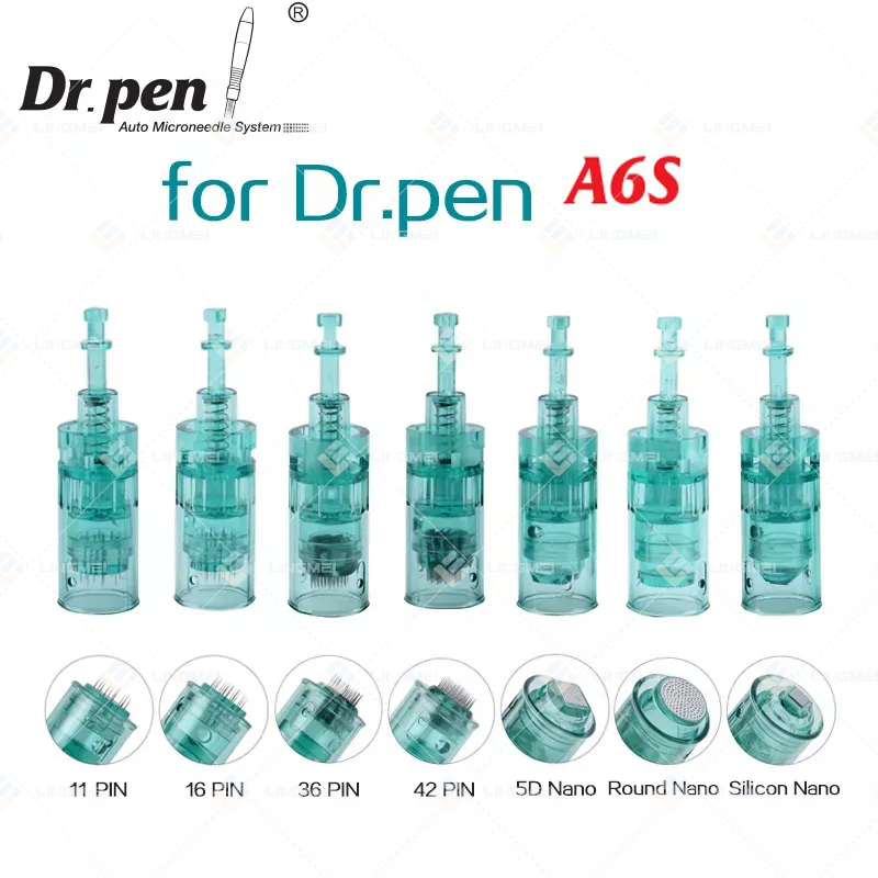 Derma Pen Cartridge 9/12/36/42 Pin/Nano Screw Bayonet Microneedle Needle Cartridges for Ultima A6S 3 Derma Pen Cartridge 9/12/36/42 Pin/Nano Screw Bayonet Microneedle Needle Cartridges for Ultima A6S