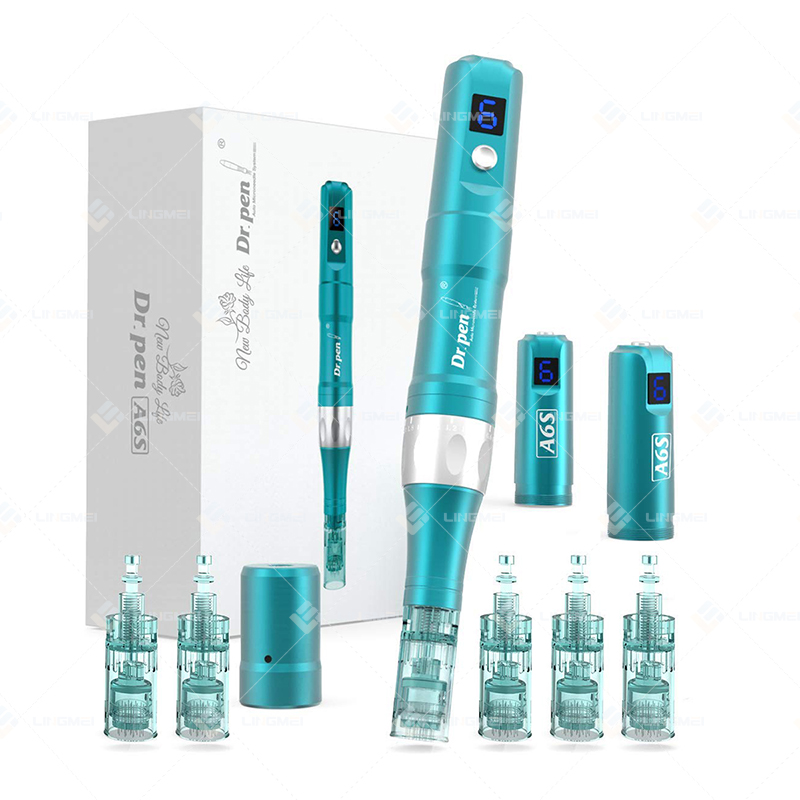 Super Electric Derma Pen Ultima A6S Stretch Mark Micro Needle Dr Pen 12/24/36 Needles for Acne Scars 3 Super Electric Derma Pen Ultima A6S Stretch Mark Micro Needle Dr Pen 12/24/36 Needles for Acne Scars