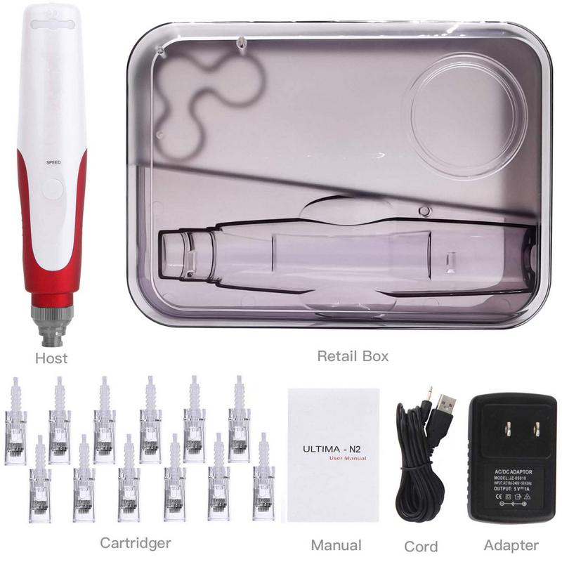 Professional 0.25mm 0.5mm 1.0mm 1.5mm 2mm Dermapen N2 Auto Microneedle System Electric Derma Pen for Skin Rejuvenation 3 Professional 0.25mm 0.5mm 1.0mm 1.5mm 2mm Dermapen N2 Auto Microneedle System Electric Derma Pen for Skin Rejuvenation