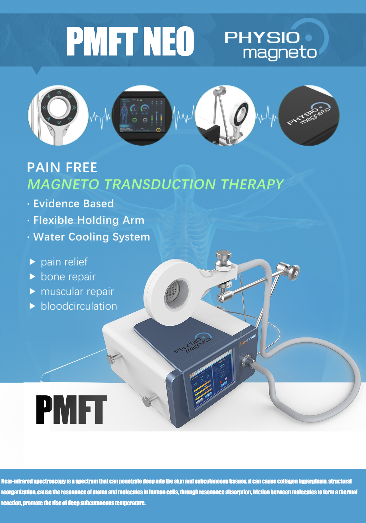 Physio Magneto PMFT LOOP PMST NEO 12 M6C 2in1 pmst neo PMFT