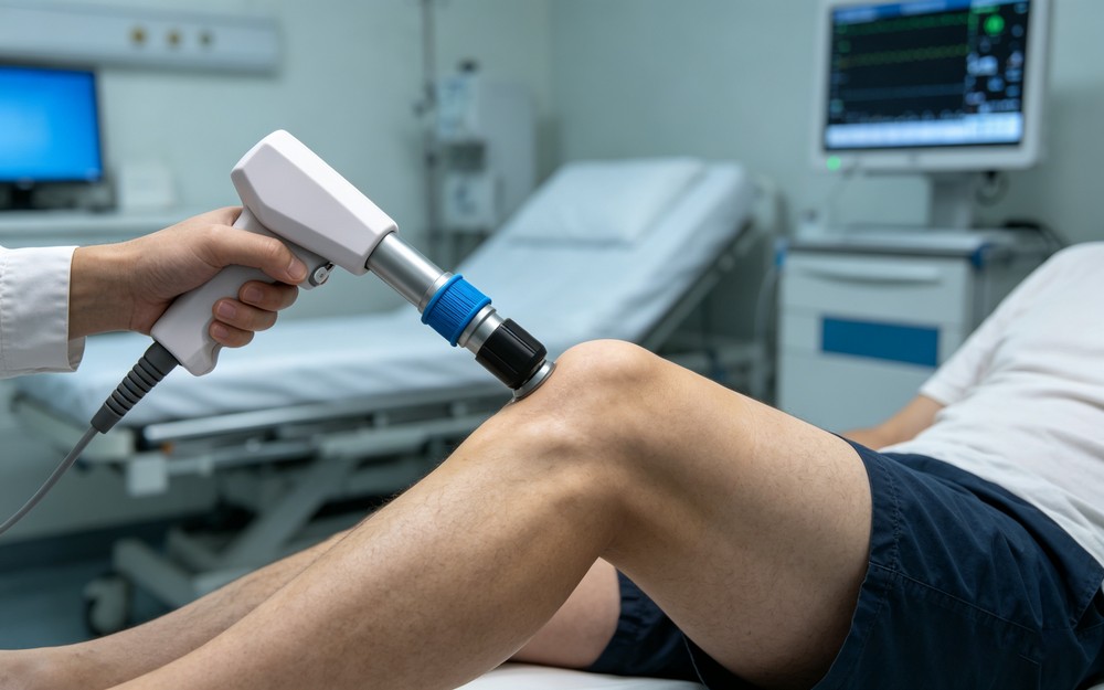 shock wave therapy machine to do the joint treatment