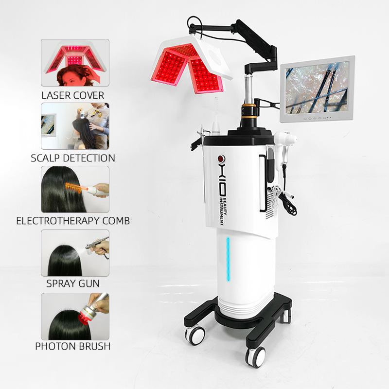 650nm red light nir hair regrowth machine with other hair regrow functions