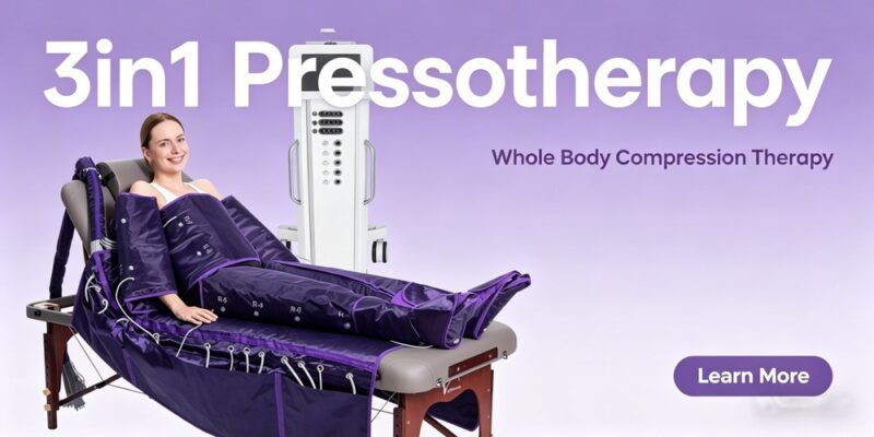 TSL-1120C3 dr.lymph-pressotherapy-machine-3-in-1